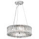 Lampa wisząca Crystal Skye - 6 źródeł światła - Chrom