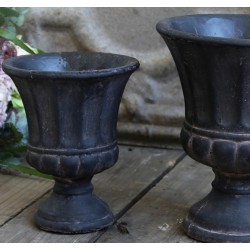 Osłonka Puchar Chic Antique Szara 1