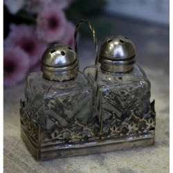 Solniczka i Pieprzniczka Silver Chic