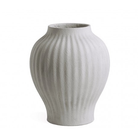 Wazon Belldeco Modern White Prążki B