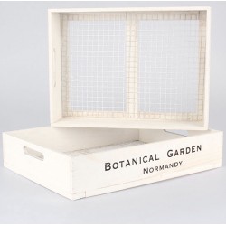 Drewniana Skrzynka Biała C