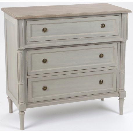 Szara Konsola Prowansalska Grissi