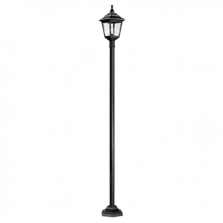 Latarnia uliczna Kerry - 1 źródło światła - Czarny