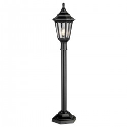 Latarnia słupkowa Kinsale - 1 źródło światła - Czarny