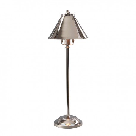 Lampa biurkowa Provence - 1 źródło światła - Polerowany nikiel
