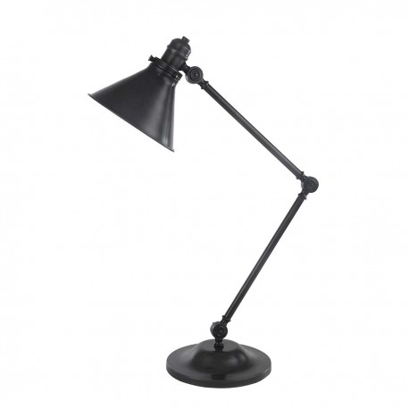 Lampa stołowa Provence - 1 źródło światła - Postarzany brąz