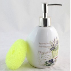 Dozownik Do Mydła z Lawendą
