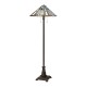 Lampa podłogowa Maybeck - 2 źródła światła - Ciemnobrązowy