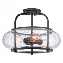 Lampa Wisząca Loft Trilogy Postarzany Brąz B