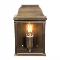 Kinkiet Zewnętrzny Vintage Victoria Mosiądz