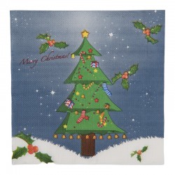 Papierowe Serwetki Świąteczne B 20 szt. Clayre & Eef