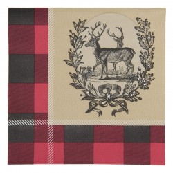 Papierowe Serwetki Świąteczne D 20 szt. Clayre & Eef