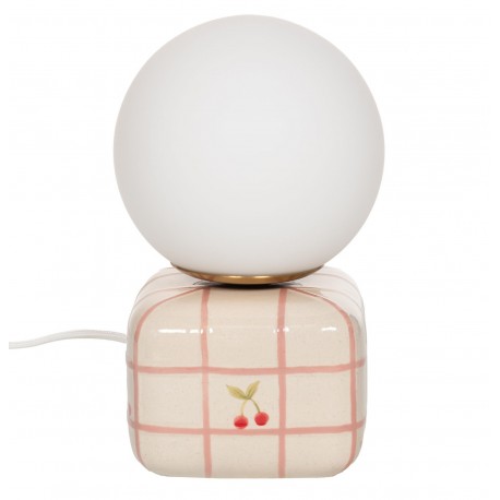 Lampa Stołowa Retro Czereśnie