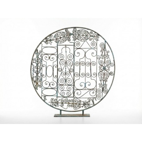 Dekoracja Belldeco Antique Koło Ażurowe Duże