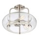 Lampa Wisząca Hamptons Trilogy Srebrna B
