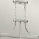 Lampa Wisząca Hamptons Trilogy Srebrna A