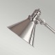 Lampa stołowa Provence - 1 źródło światła - Polerowany nikiel