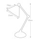 Mała lampa stołowa Provence Element - 1 źródło światła - Czarny, polerowany mosiądz