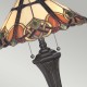 Lampa stołowa Cambridge - 2 źródła światła - Vintage brąz