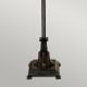 Lampa podłogowa Inglenook - 2 źródła światła - Ciemnobrązowy