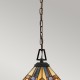 Lampa wisząca Inglenook - 3 źródła światła - Ciemnobrązowy - Wersja A