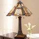 Lampa stołowa Inglenook - 2 źródła światła - Ciemnobrązowy