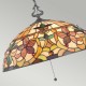 Lampa wisząca Kami - 3 źródła światła - Vintage brąz