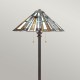 Lampa podłogowa Maybeck - 2 źródła światła - Ciemnobrązowy