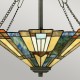 Lampa wisząca Inglenook - 3 źródła światła - Ciemnobrązowy - Wersja B