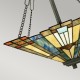 Lampa wisząca Inglenook - 3 źródła światła - Ciemnobrązowy - Wersja B
