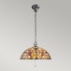 Lampa wisząca Kami - 3 źródła światła - Vintage brąz