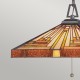 Lampa wisząca Stephen - 3 źródła światła - Vintage brąz