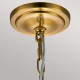 Lampa wisząca Hounslow - 1 źródło światła - Oksydowany mosiądz