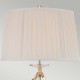Lampa stołowa Aegean - 1 źródło światła - Polerowany mosiądz