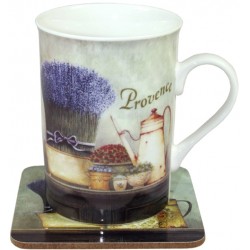 Kubek Prowansalski z Podkładką A