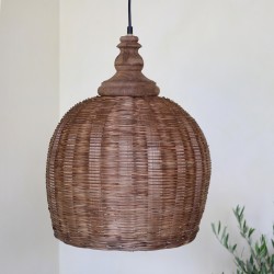 Rattanowa Lampa Sufitowa Chic Antique B
