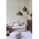Rattanowa Lampa Sufitowa Chic Antique C