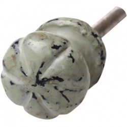 Zielone Gałki Meblowe Postarzane