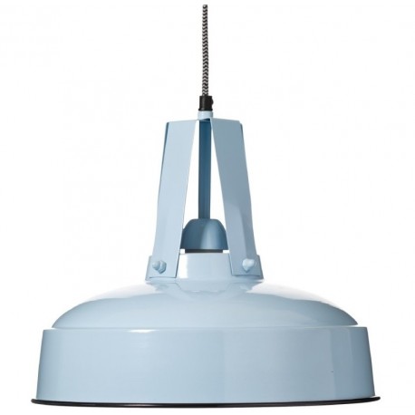 Metalowa Lampa Aluro Flux Niebieska