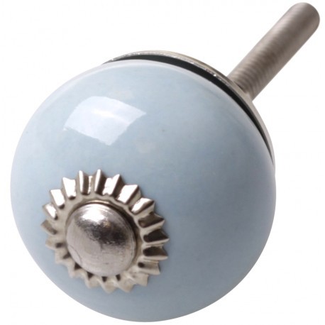 Niebieska Gałka Meblowa Chic Antique