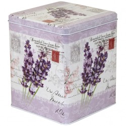 Metalowe Pojemniki z Lawendą B