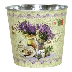 Metalowe Osłonki z Lawendą 