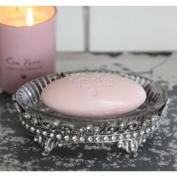 Szklana Mydelniczka Chic Antique