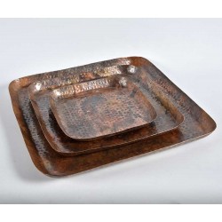 Miedziana Taca Belldeco Kwadratowa