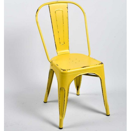 Krzesło Belldeco Metalowe Białe