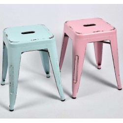 Krzesło Belldeco Metalowe Żółte