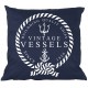 Poduszki w Stylu Marynistycznym Granatowe 3