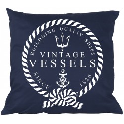Poduszki w Stylu Marynistycznym Granatowe 3