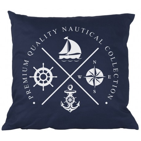 Poduszki w Stylu Marynistycznym Granatowe 3