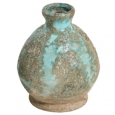 Azzurro Old Wazonik Belldeco Pękaty 